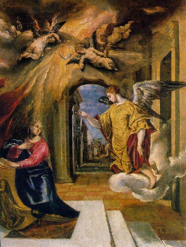 GRECO, El The Annunciation sdgm